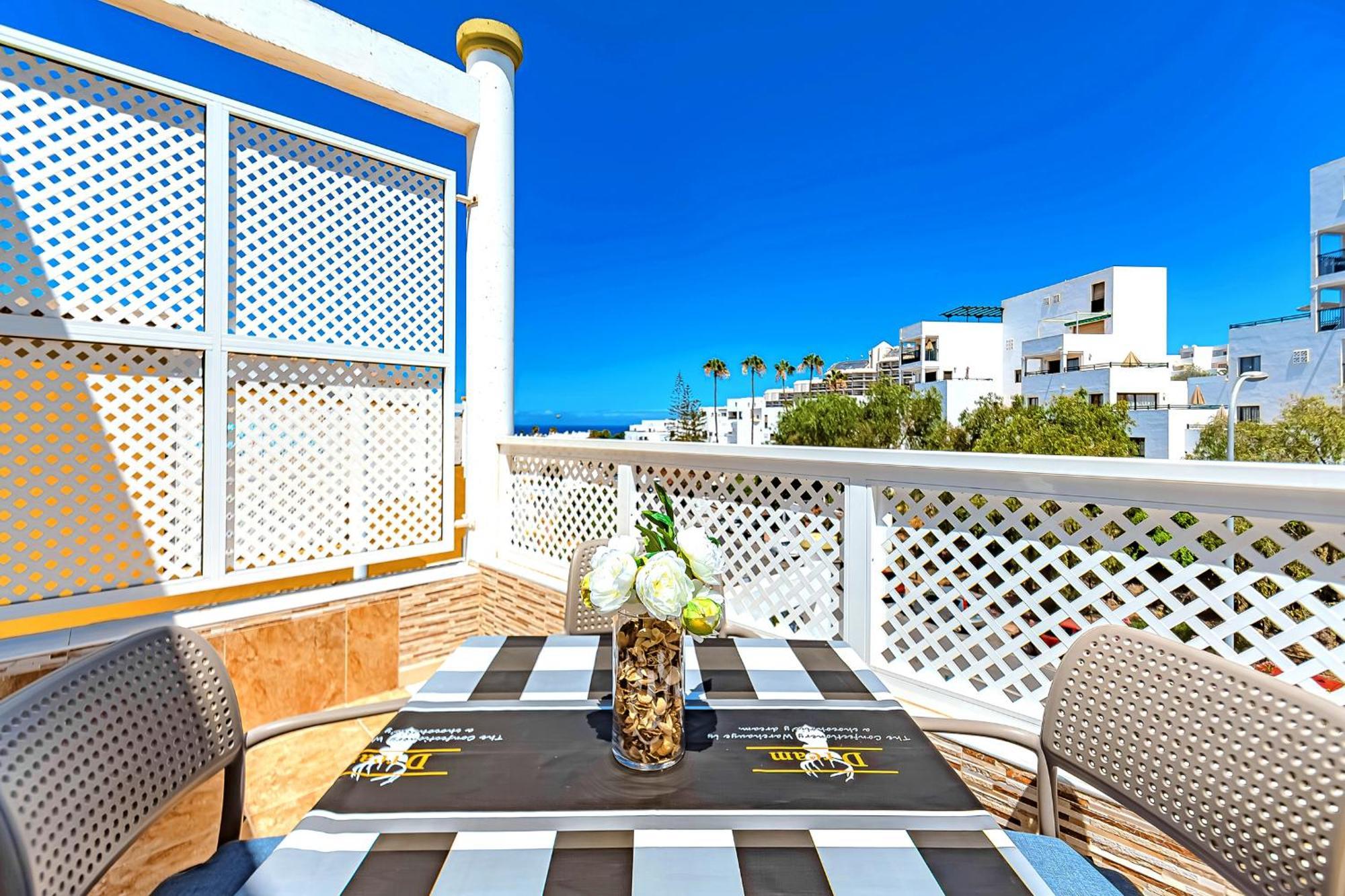 Tenerifeopenhome Costa Adeje Comfort Apartment 3 Pools Exteriör bild