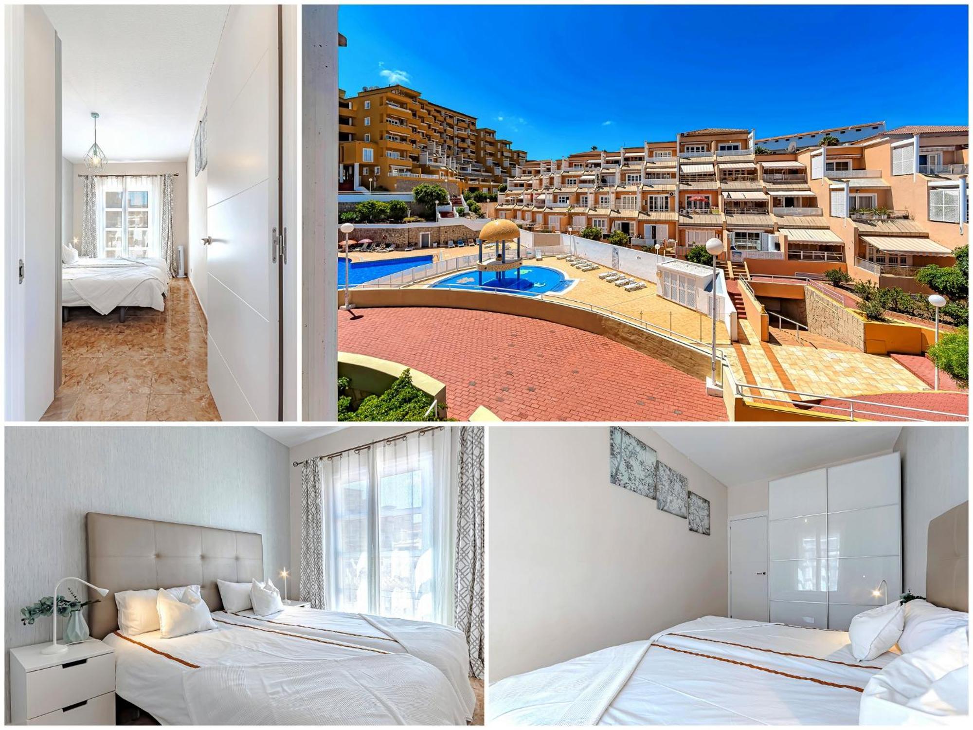 Tenerifeopenhome Costa Adeje Comfort Apartment 3 Pools Exteriör bild